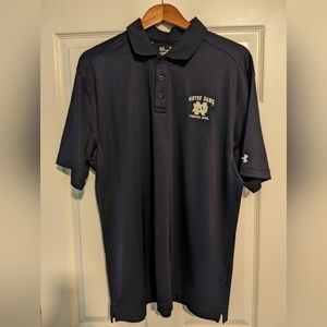 Men's Under Armour Notre Dame polo